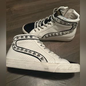 Vintage Havana mid top sneakers